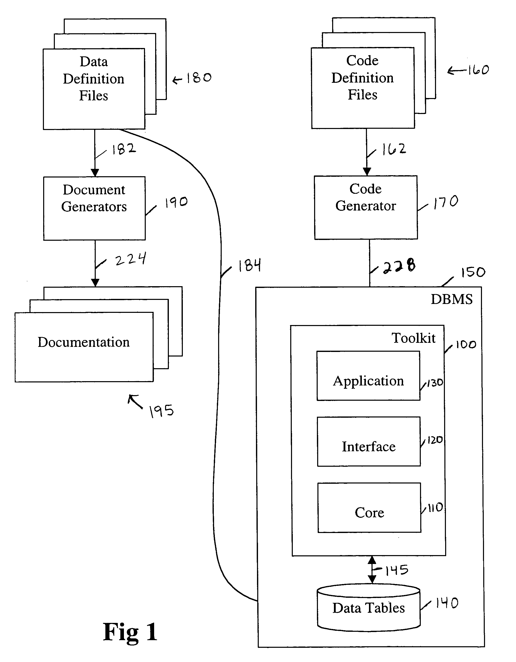 Data-driven web application generator and server