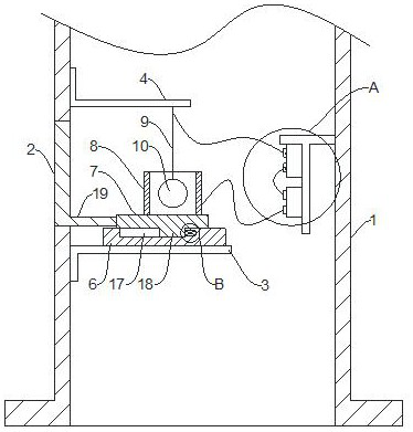 Intelligent lamp post management method based on active identification