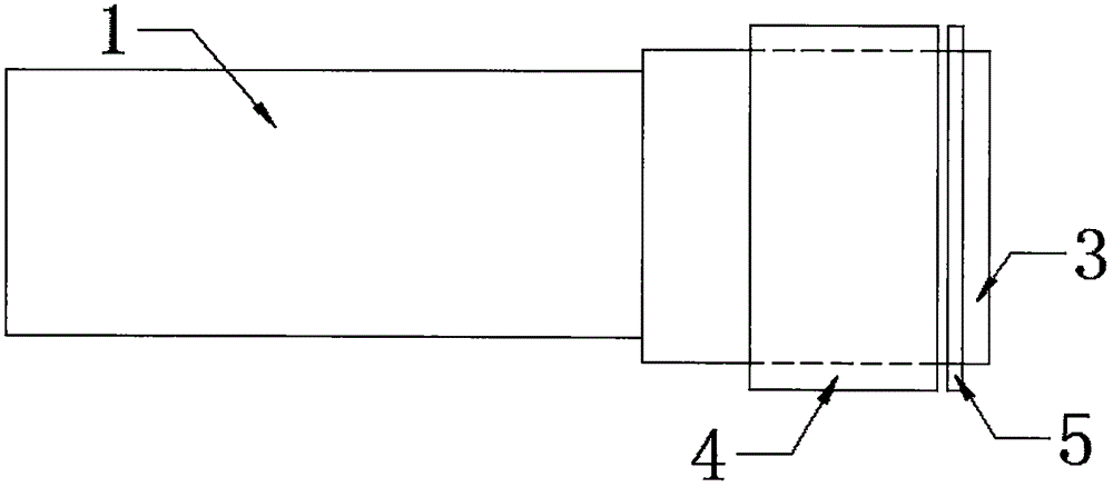 Anti-theft stainless steel corrugated flexible pipe special for gas meter and installation method thereof