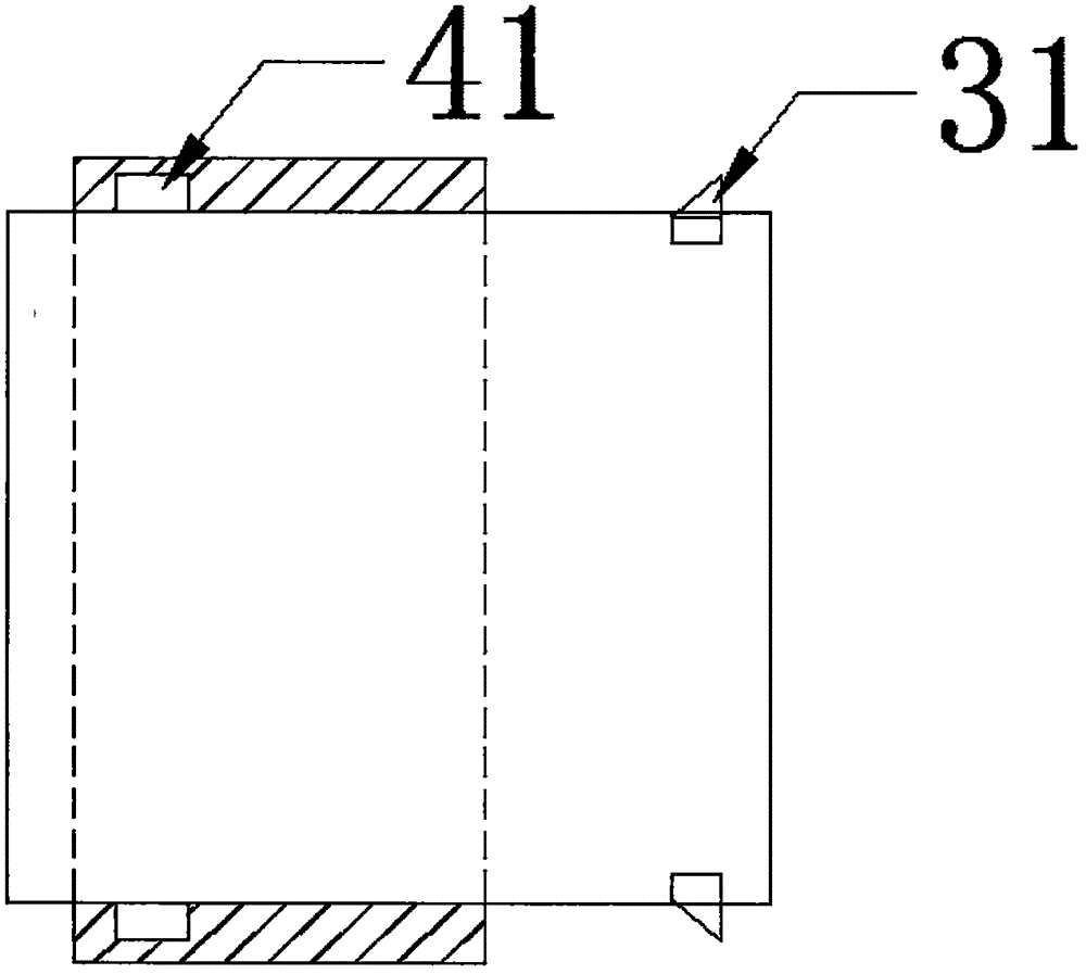 Anti-theft stainless steel corrugated flexible pipe special for gas meter and installation method thereof