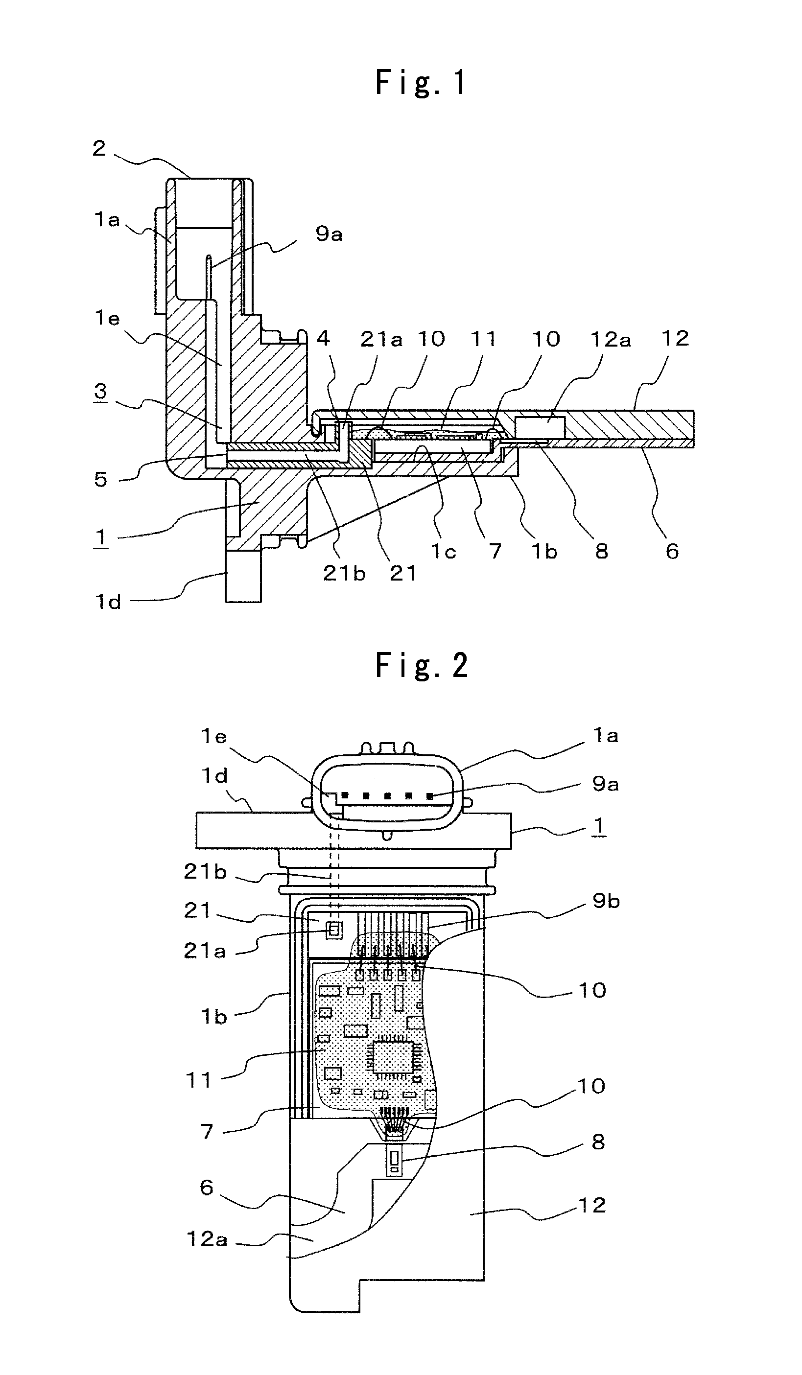 Electronic circuit storage case and manufacturing method thereof