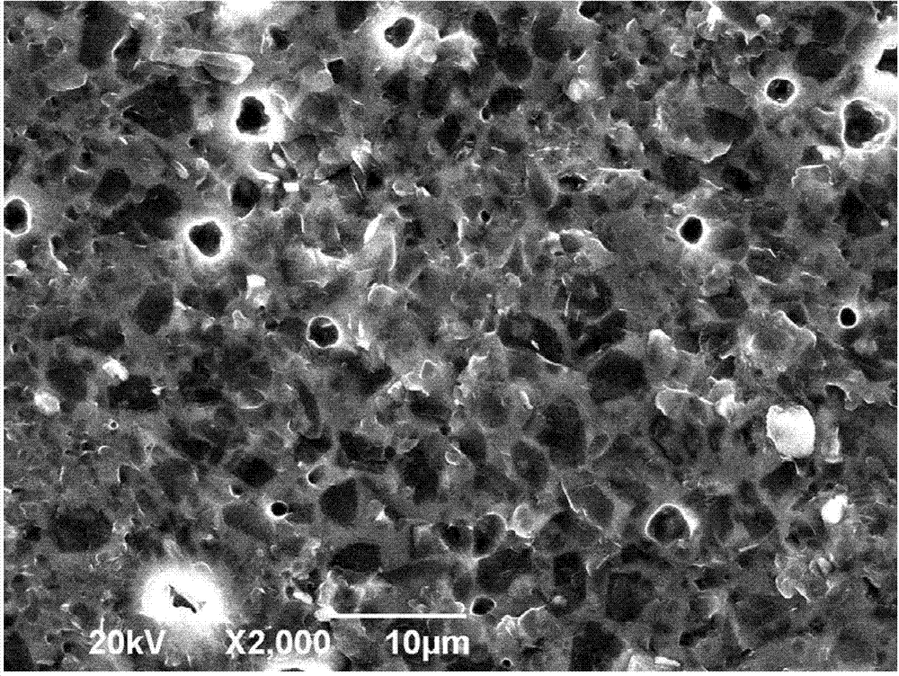 Ceramic powder for electronic component packaging material and production method for ceramic powder