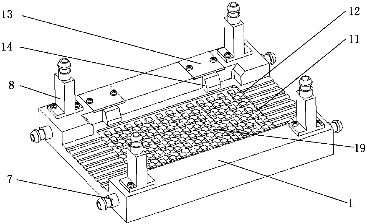 An integrated welding device for microwave components