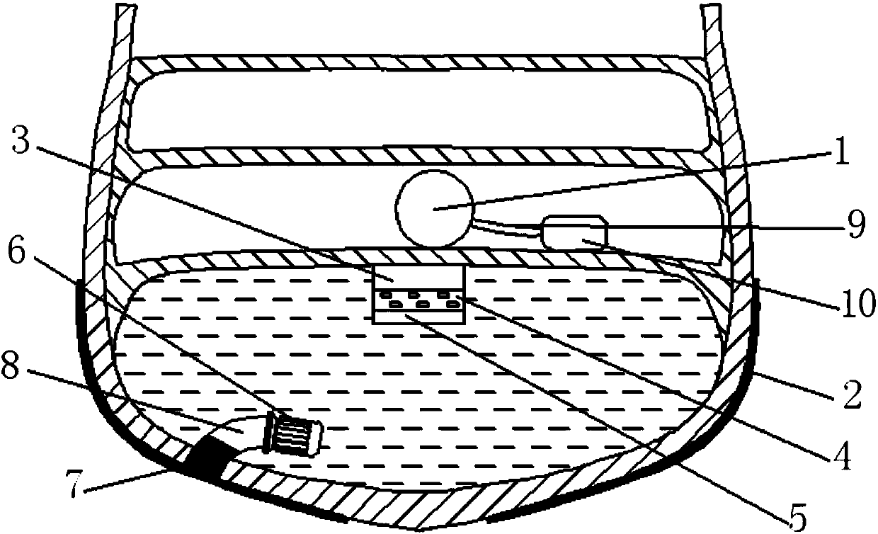 Hull balancing device