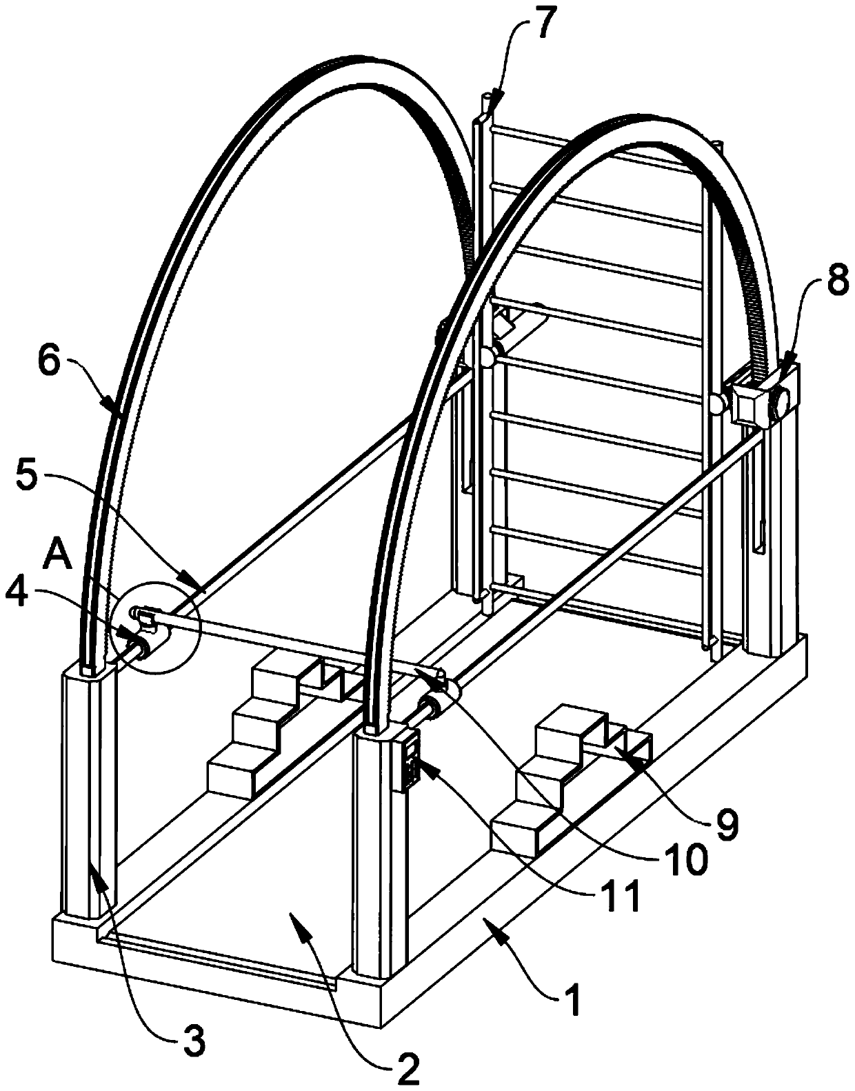 Automatic rehabilitation type medical device for cerebral palsy patient