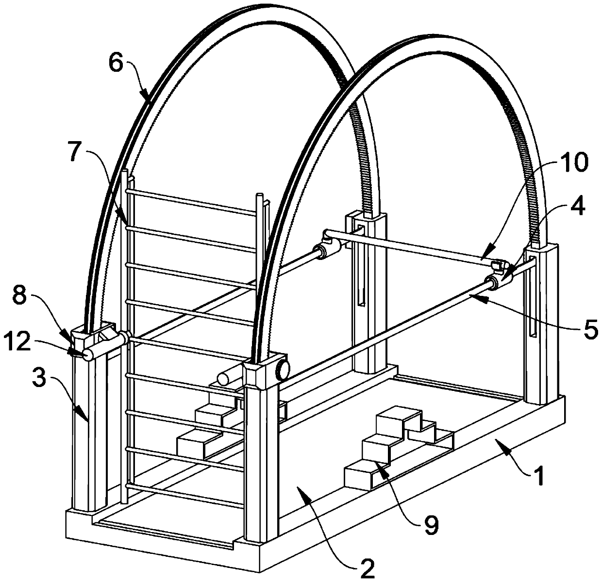 Automatic rehabilitation type medical device for cerebral palsy patient