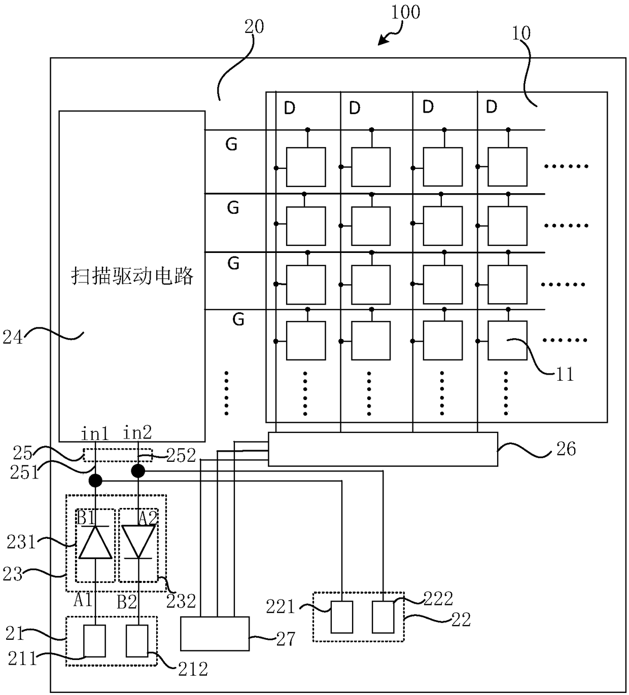 Display panel, display device, and driving method of display device