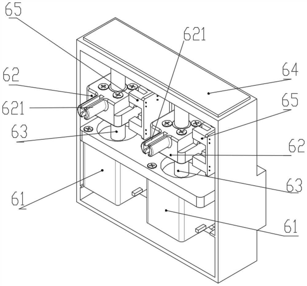 Portable full-automatic nucleic acid isothermal amplification device