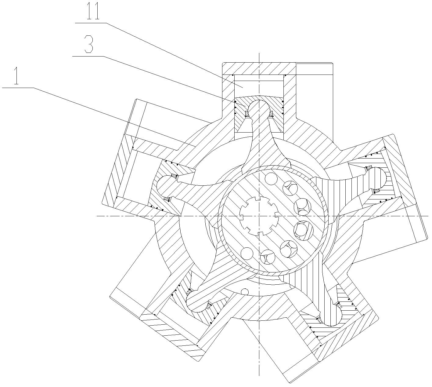 Wind generating set and hydraulic motor thereof