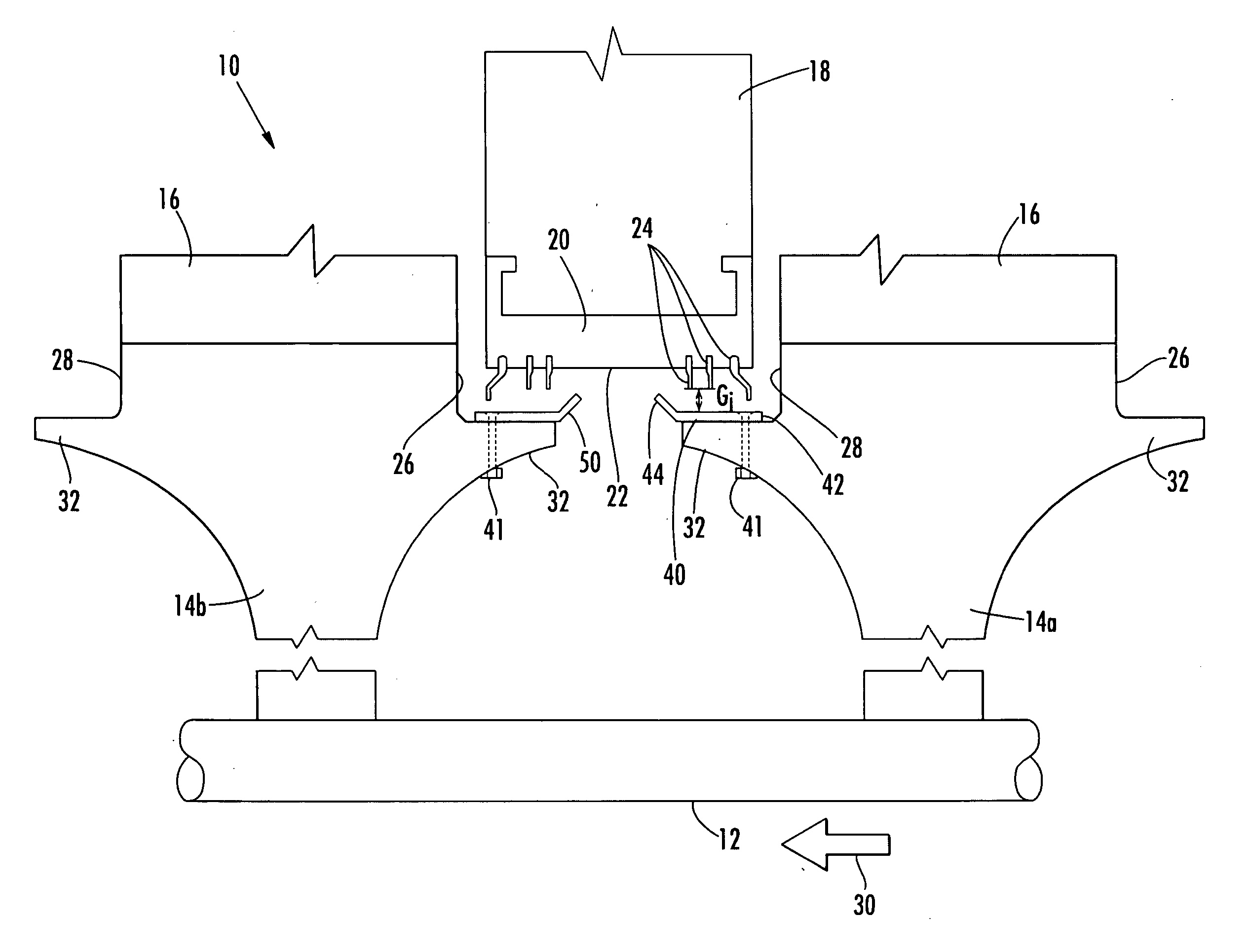 Compressor system with movable seal lands