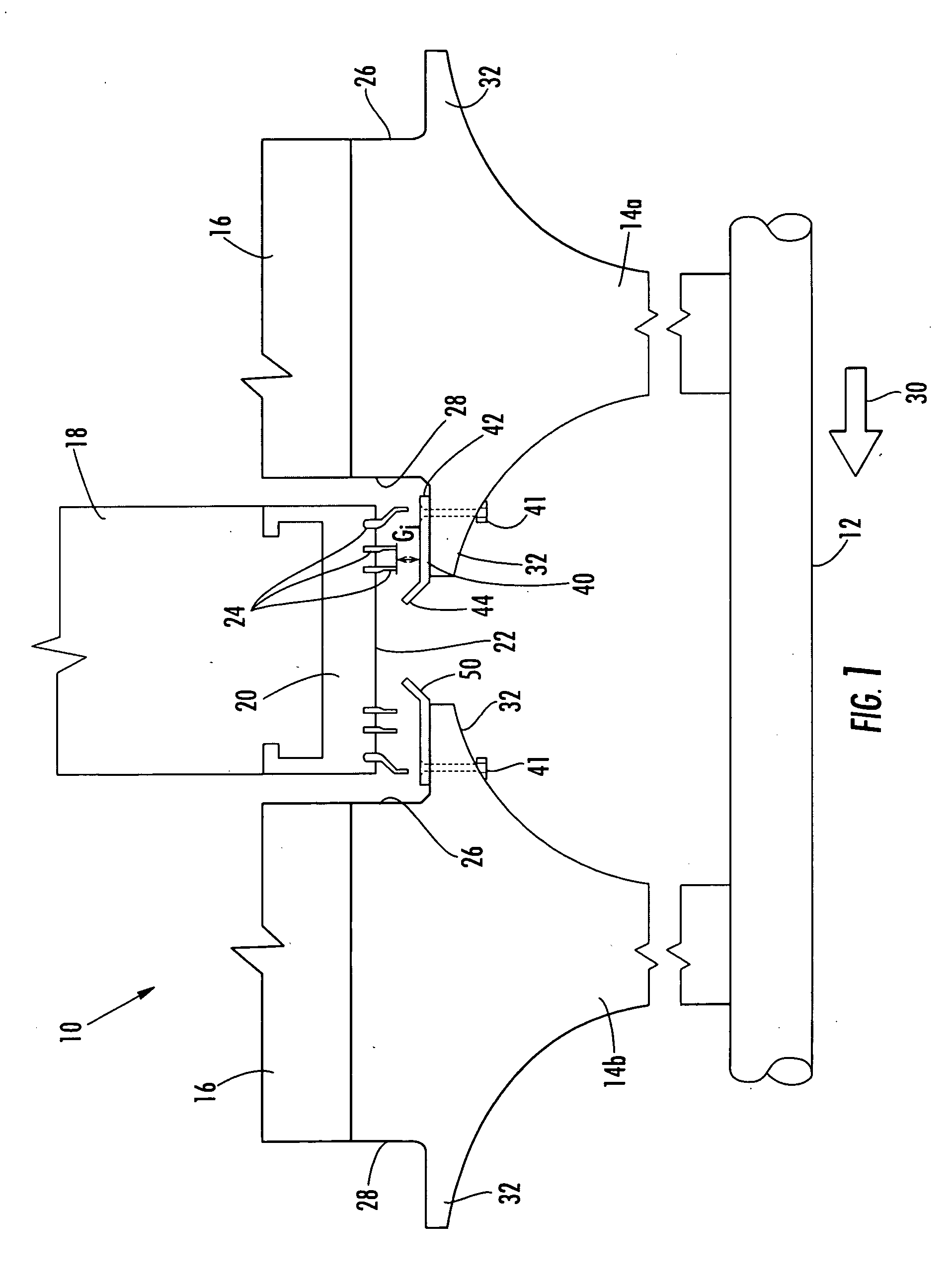 Compressor system with movable seal lands