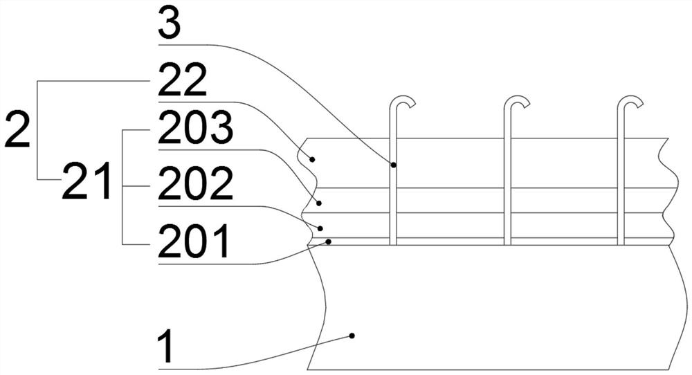 High-temperature anti-corrosion structure and process suitable for severe chemical environment