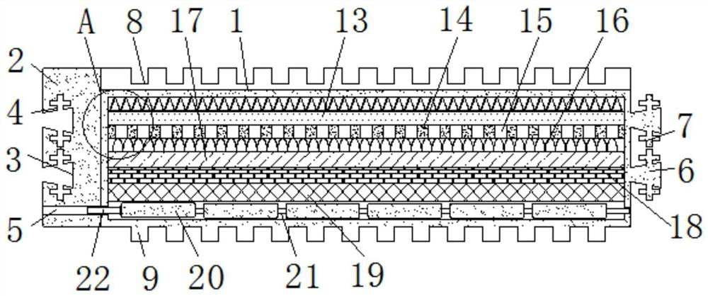 A high-strength and easy-to-lap building brick