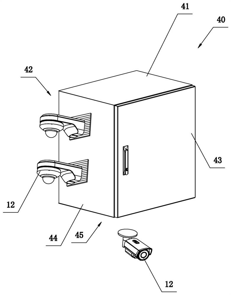 Campus access management system and edge computing device applicable to same