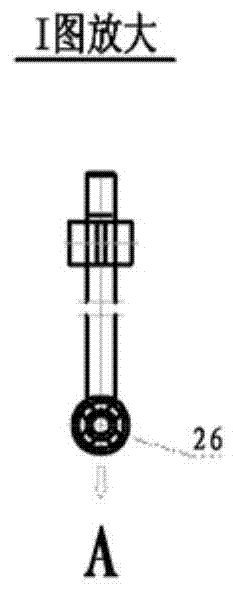 Weak convection structure applicable to ordinary toughening furnace