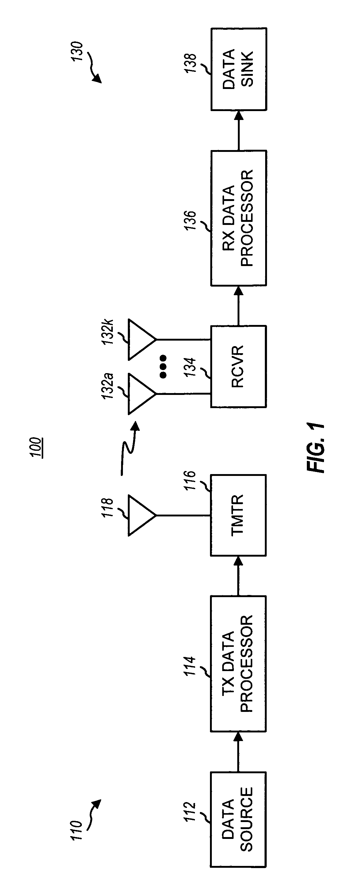 Method and apparatus for processing a modulated signal using an equalizer and a rake receiver