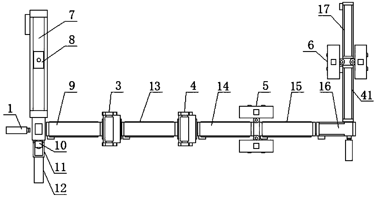 Polishing chamfering integrated machine for machining magnet materials