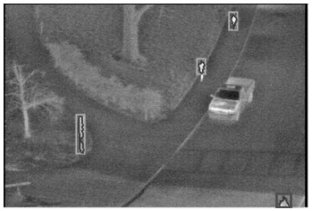 Thermal infrared human target recognition method based on monotone wave direction energy histogram