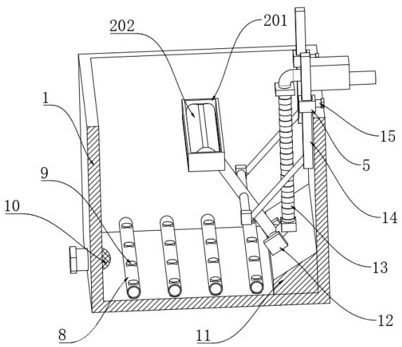 Petroleum extraction device for residual oil and extraction method thereof