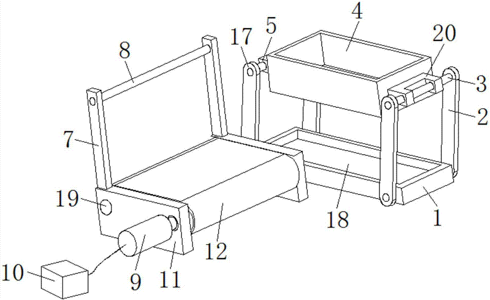 Running driving type baby cradle