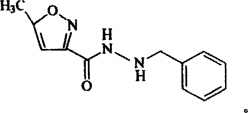 Dropping pills containing Isocarboxazid and method for preparing the same