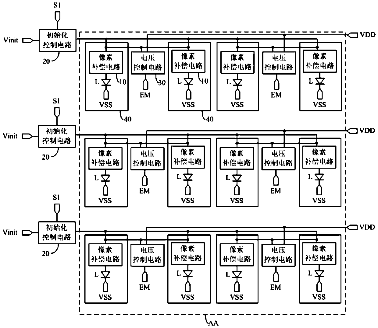 Array substrate, driving method thereof, organic light-emitting display panel, and display device