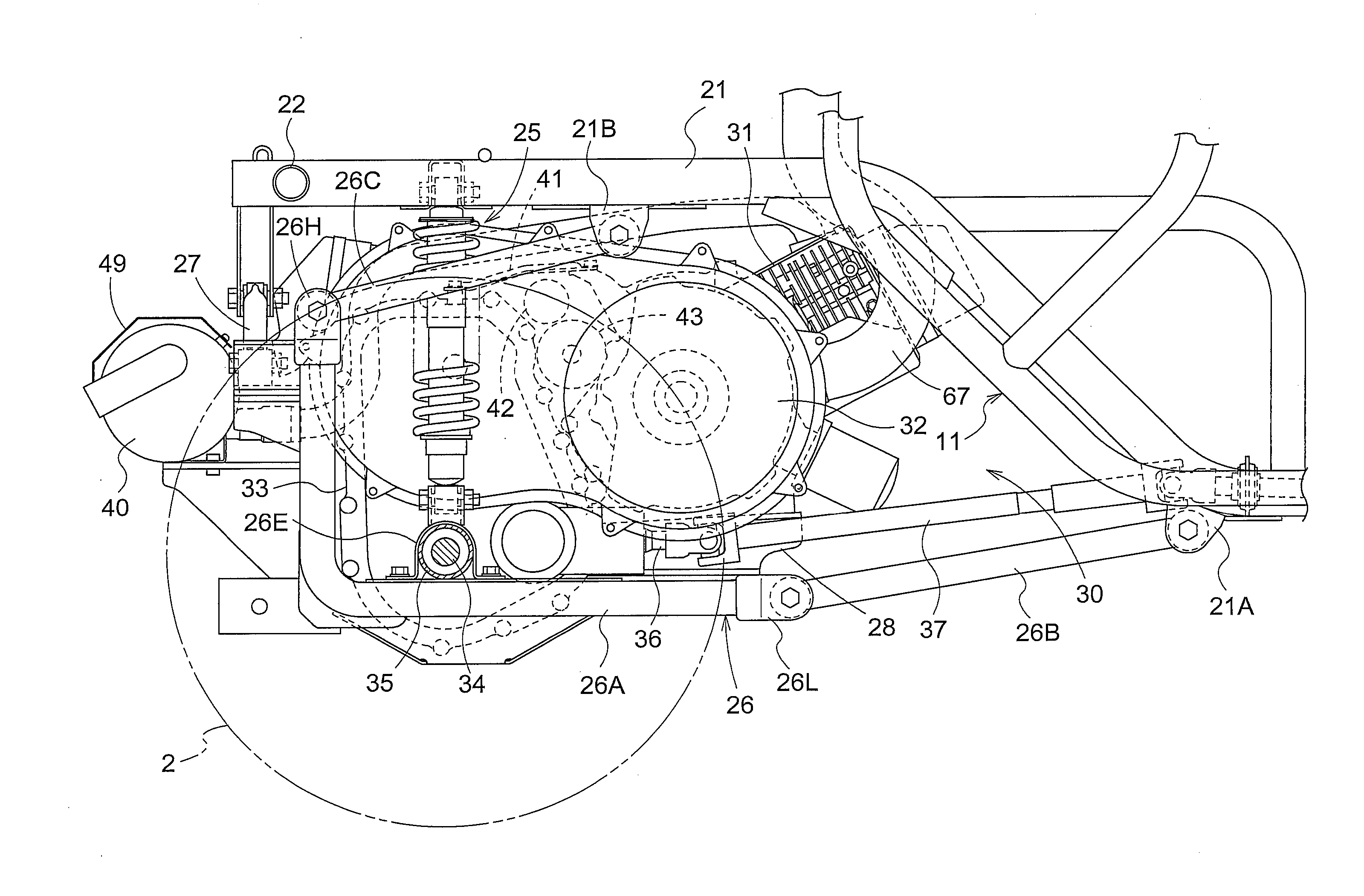 Work Vehicle having Drive Wheels