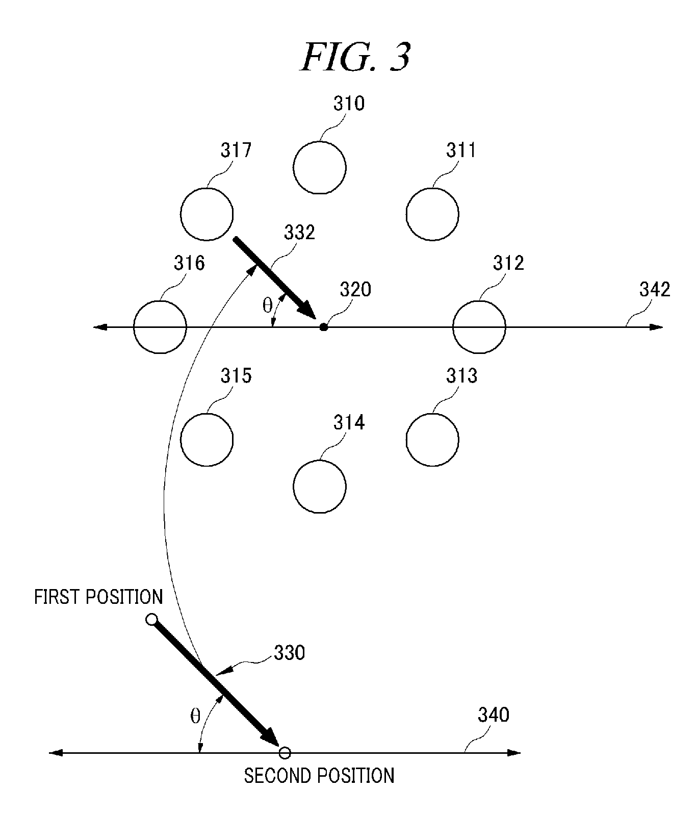 Written character inputting device and method