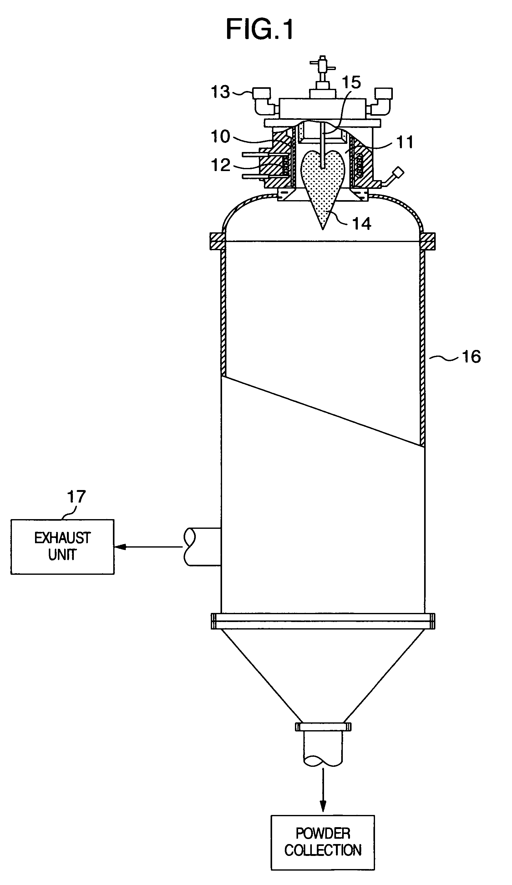 Plasma processing apparatus for powder and plasma processing method for powder