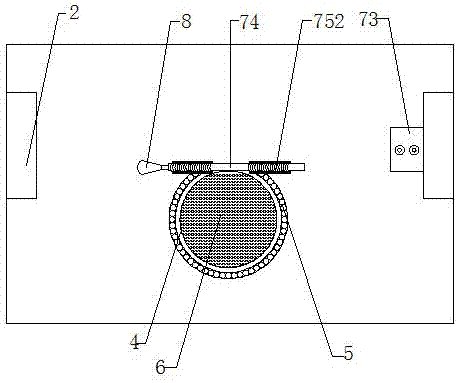 Single sharpening automatic sharpening device for kitchen knife processing