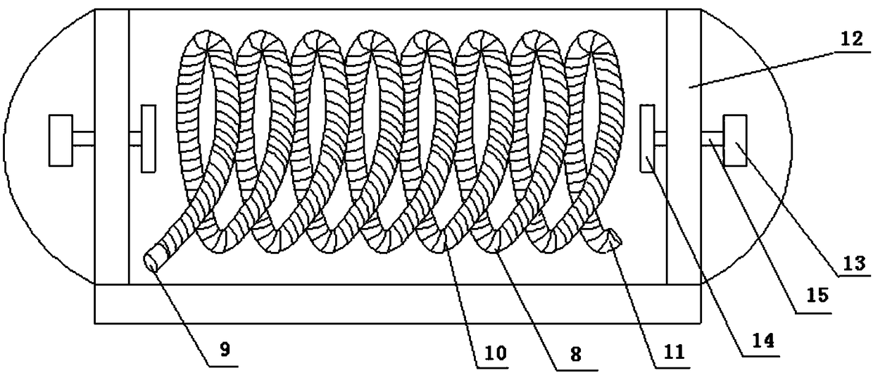 Heat exchanger for accelerating heat exchange and heat exchange method