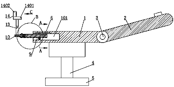 Supporting lower limb orthopedic traction operating table