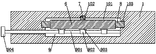 Supporting lower limb orthopedic traction operating table