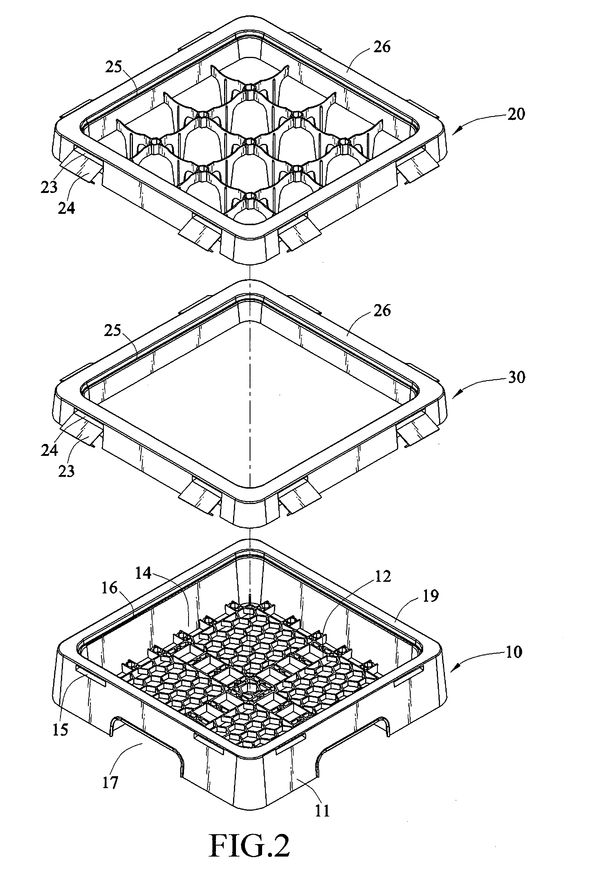 Dismountable holder structure