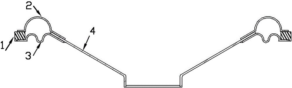 New-type composite loudspeaker diaphragm