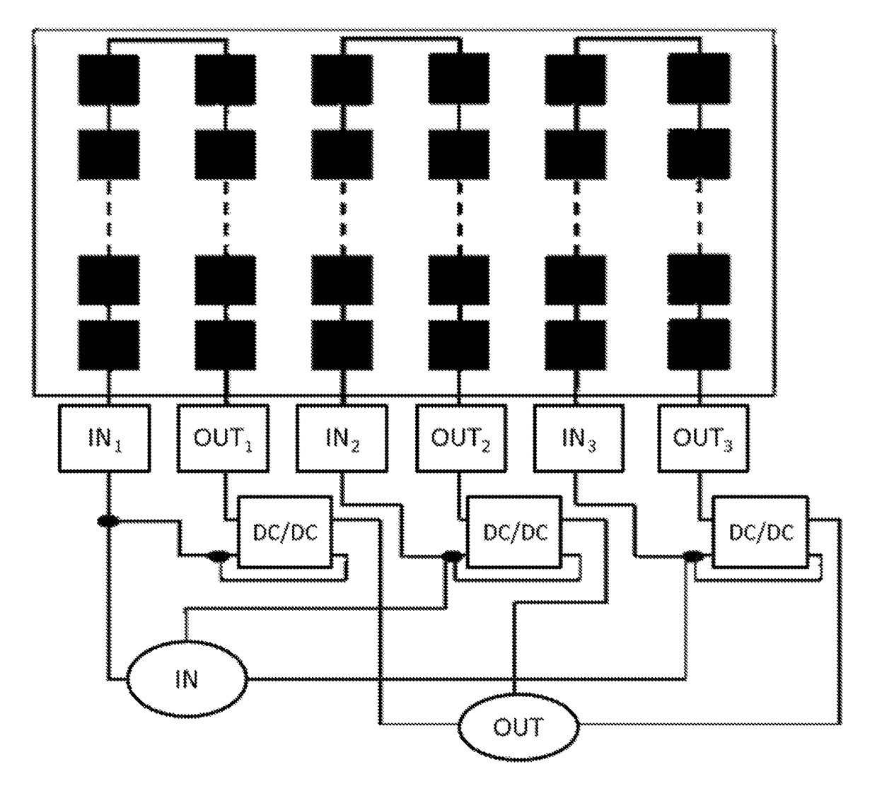 Intra-module DC-DC converter and a PV-module comprising same