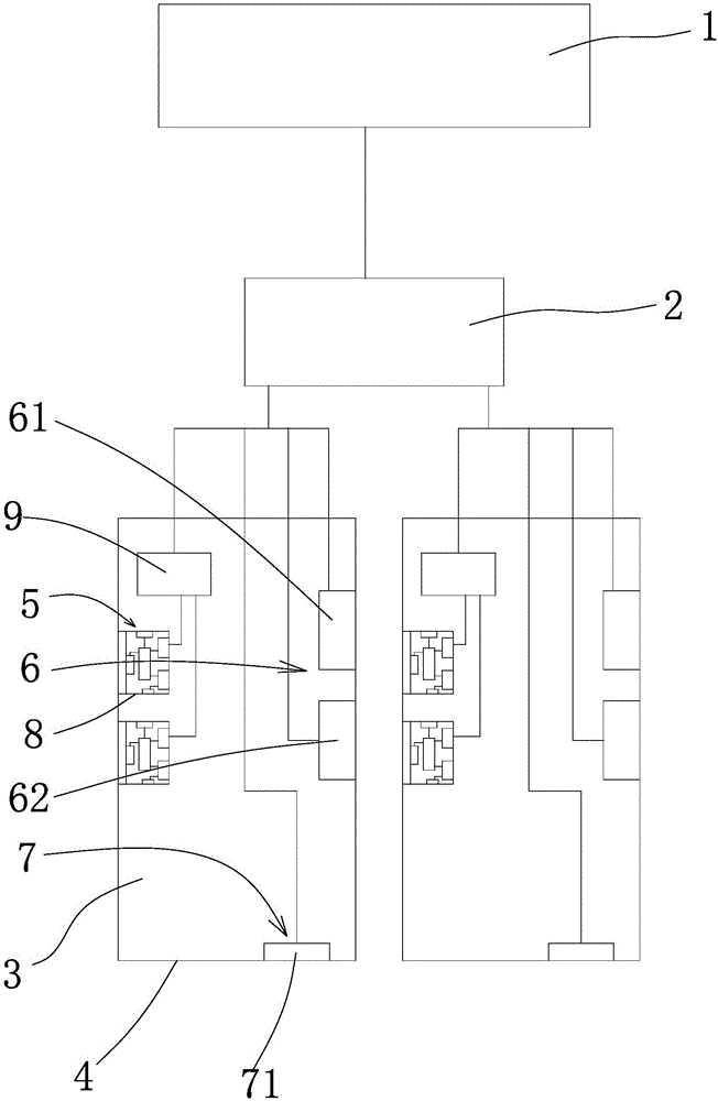 Intelligent ring main unit state monitoring system