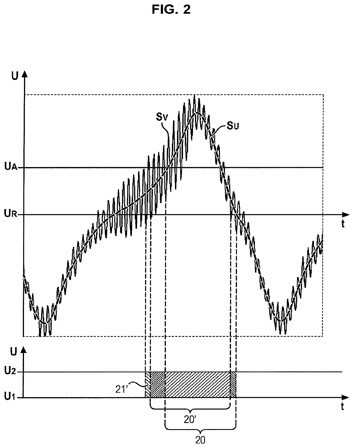 Processing method for a rotation speed signal of an aircraft engine shaft affected by noise