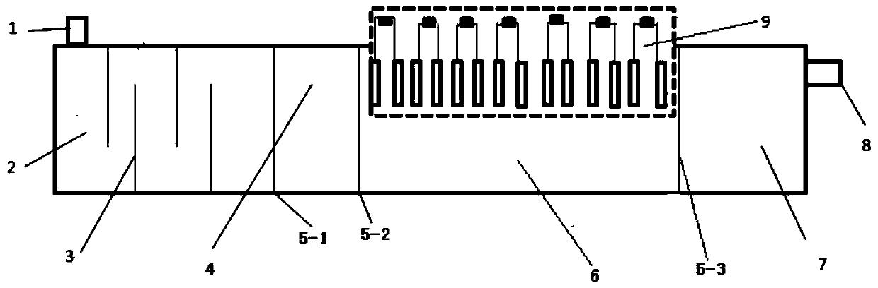 Contact reaction wall and method for treating landfill leachate