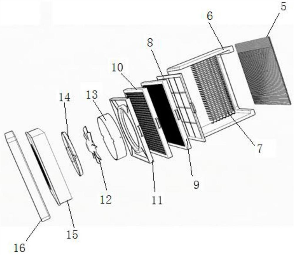 Negative-pressure air-suction dining table