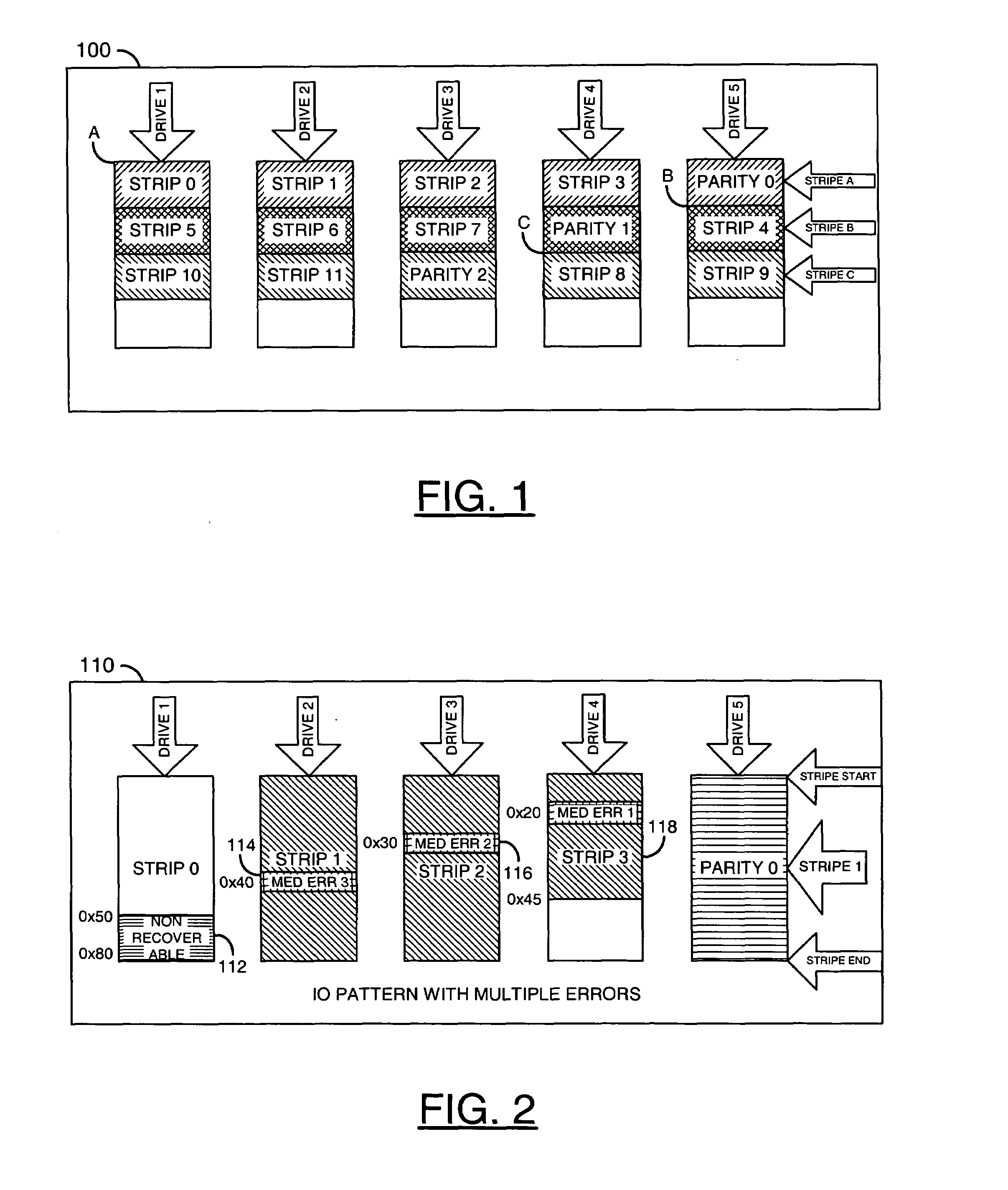 Raid5 error recovery logic