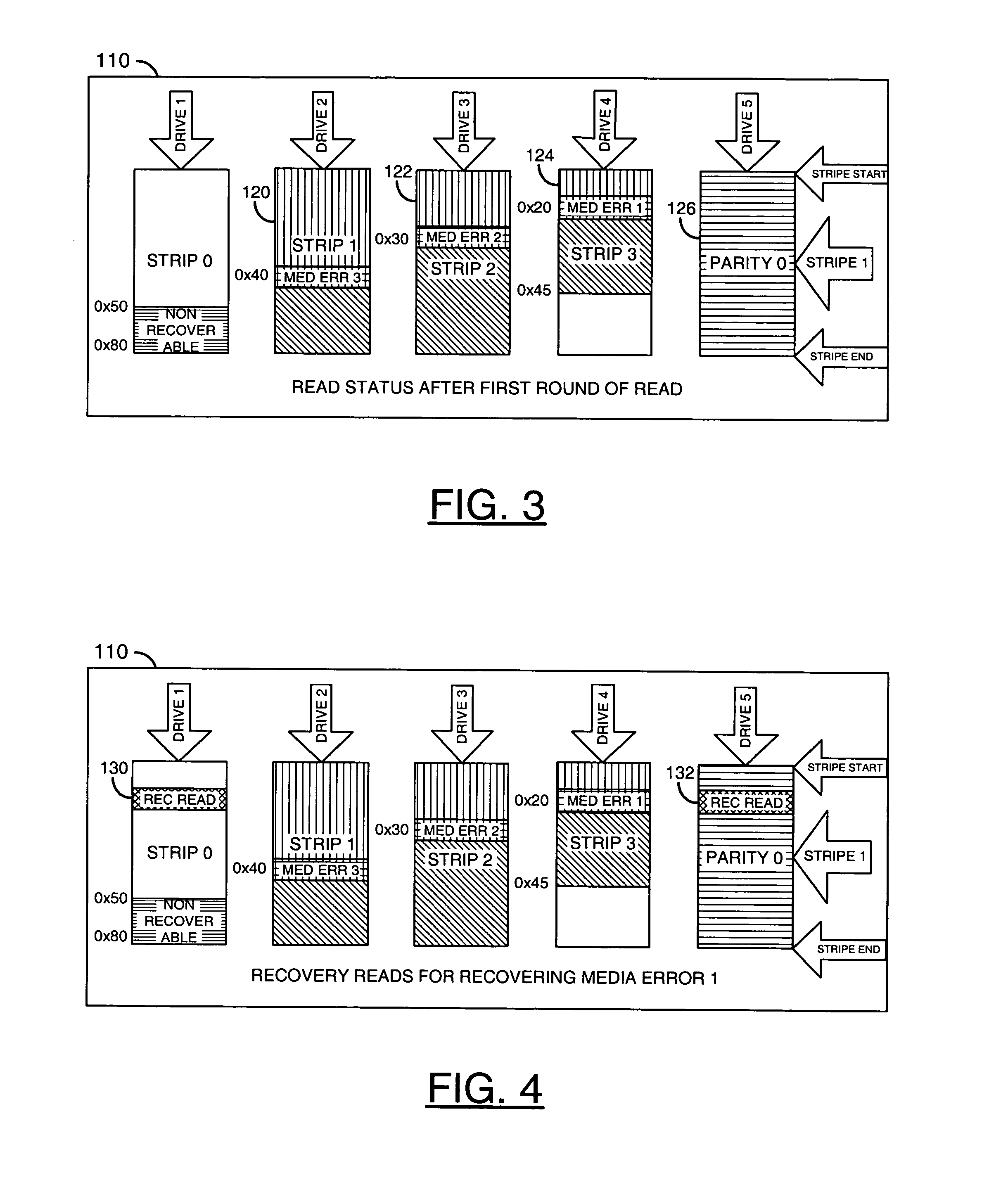 Raid5 error recovery logic