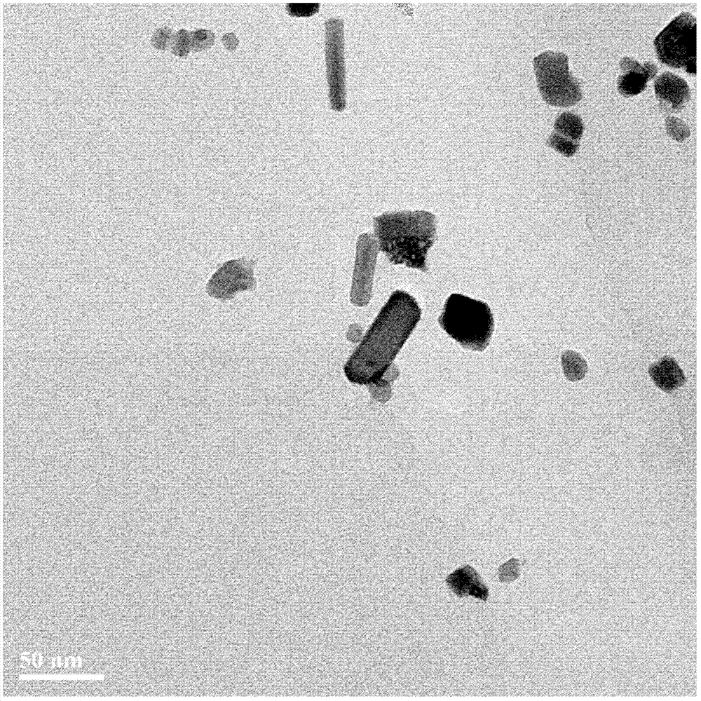 Heat insulation energy-saving new material WO3 nanometer powder and preparation method thereof