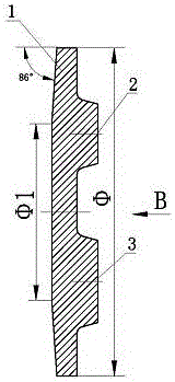 Integrated seal head slab of pressure vessel for nuclear power and forge molding method thereof