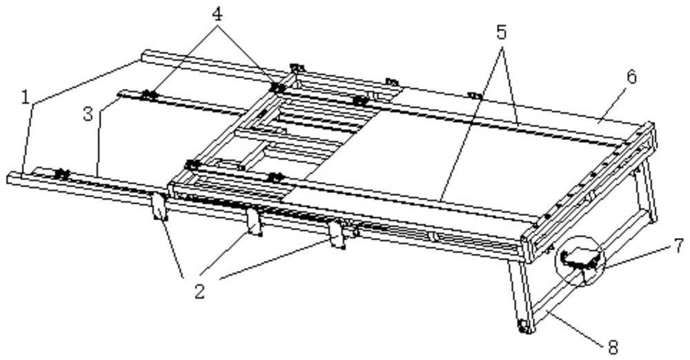 Vibration exciter suspension positioning device