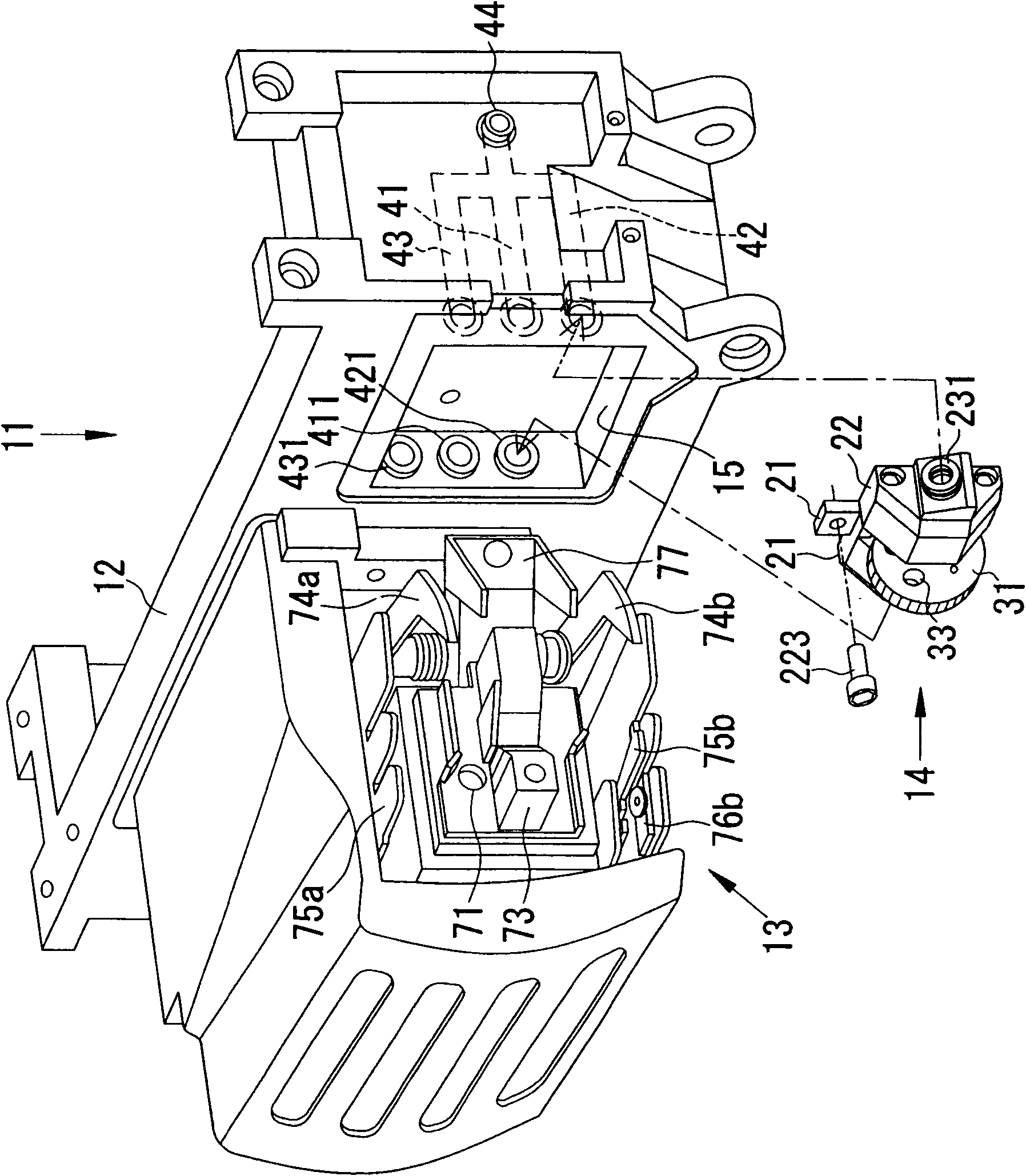 Yarn splicing device and textile machine equipped with the same