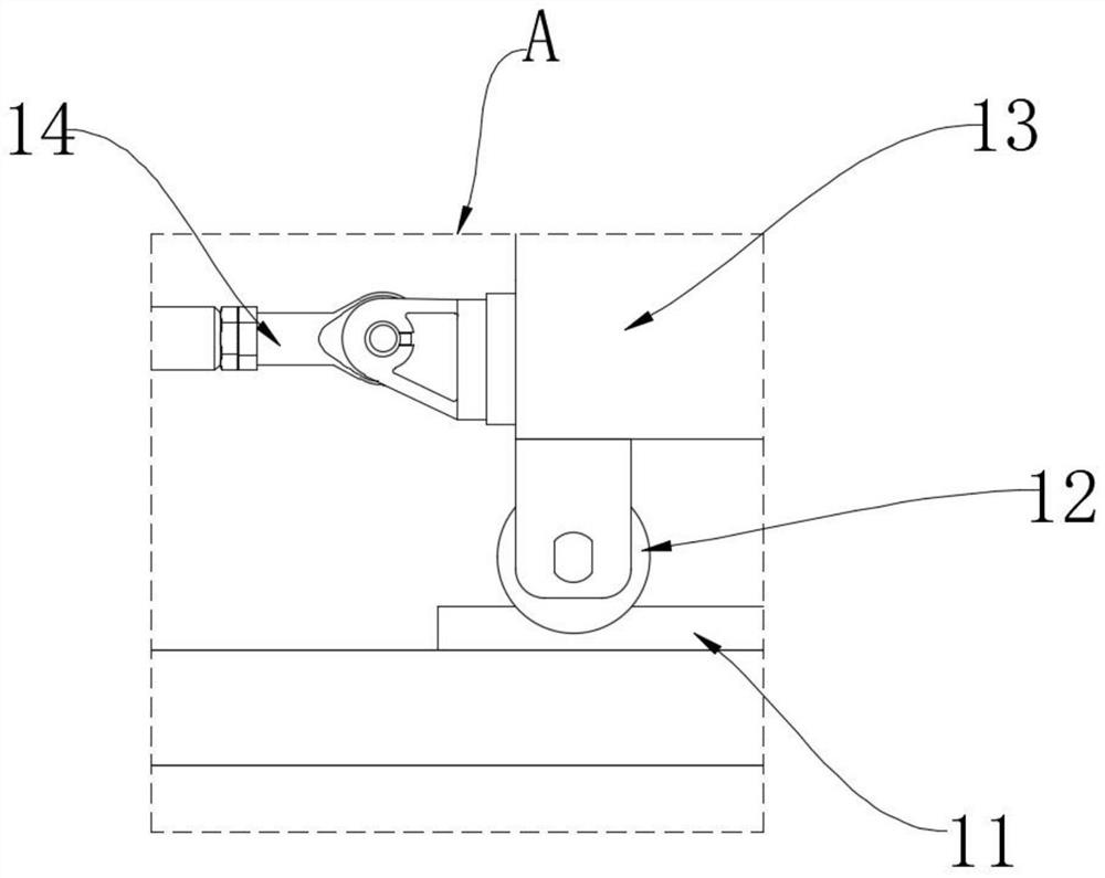 Device for laminating outer layer copper on multi-layer circuit board