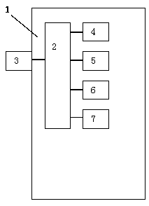 Intelligent marble alarm system for security rescue capsule of high-rise building