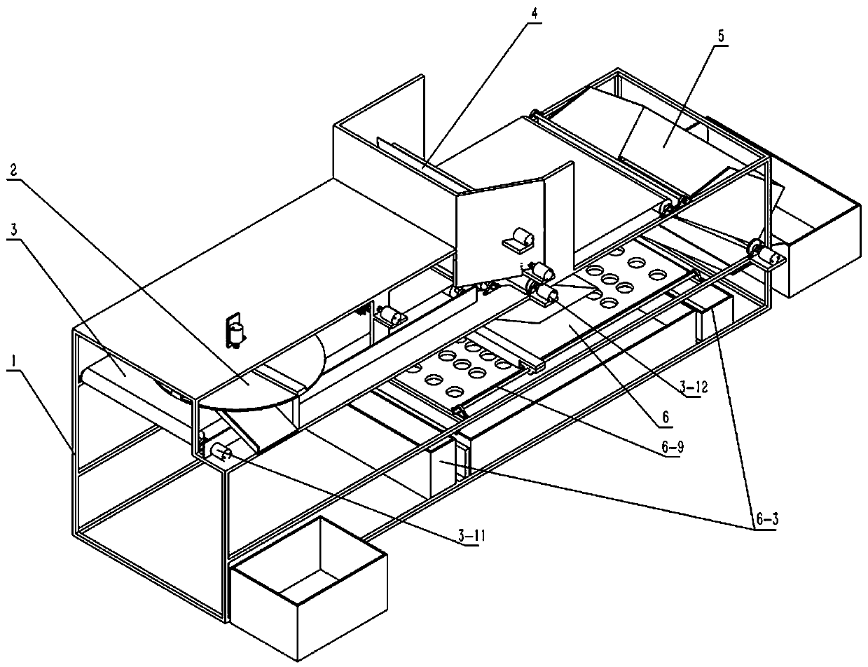 Fully-automatic tableware classifying and recovering integrated machine