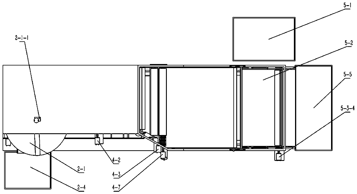 Fully-automatic tableware classifying and recovering integrated machine